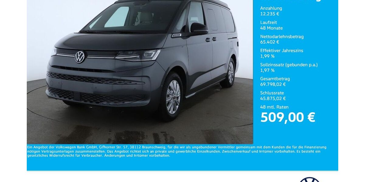 VW T7 California 8.133 km 77.637 &euro; Dortmund 44379