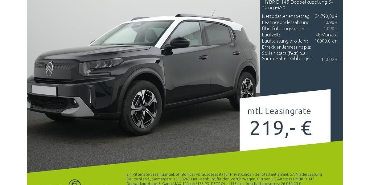 Citroen C3 Aircross 1.500 km 25.090 &euro; Dülmen 48249