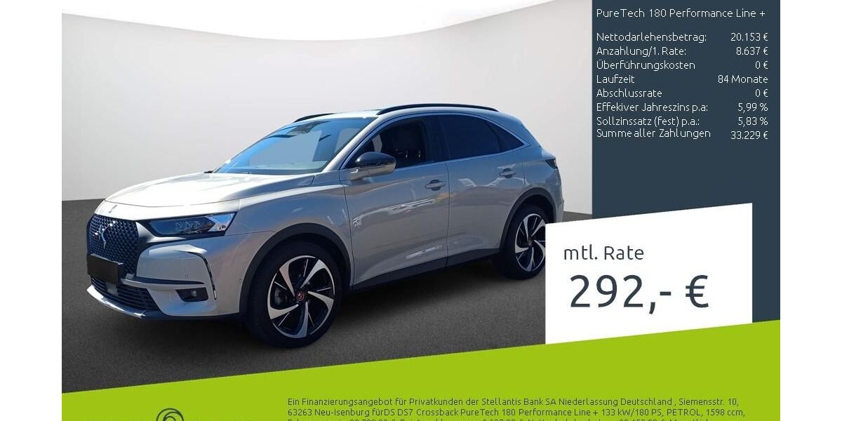 DS Automobiles DS7 (Crossback) 30.868 km 28.689 &euro; Dülmen 48249
