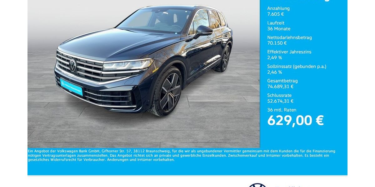 VW Touareg 3.776 km 77.755 &euro; Dortmund 44379
