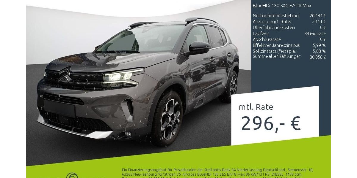 Citroen C5 Aircross 42.700 km 25.555 &euro; Dülmen 48249