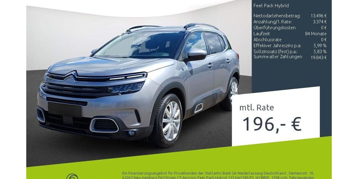 Citroen C5 Aircross 72.922 km 16.870 &euro; Dortmund 44263