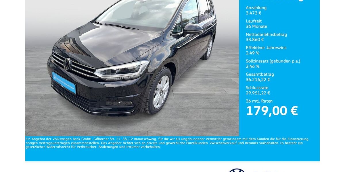 VW Touran 17.138 km 37.333 &euro; Bergkamen 59192