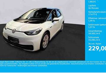 VW ID.3 37.282 km 19.280 &euro; Unna 59423