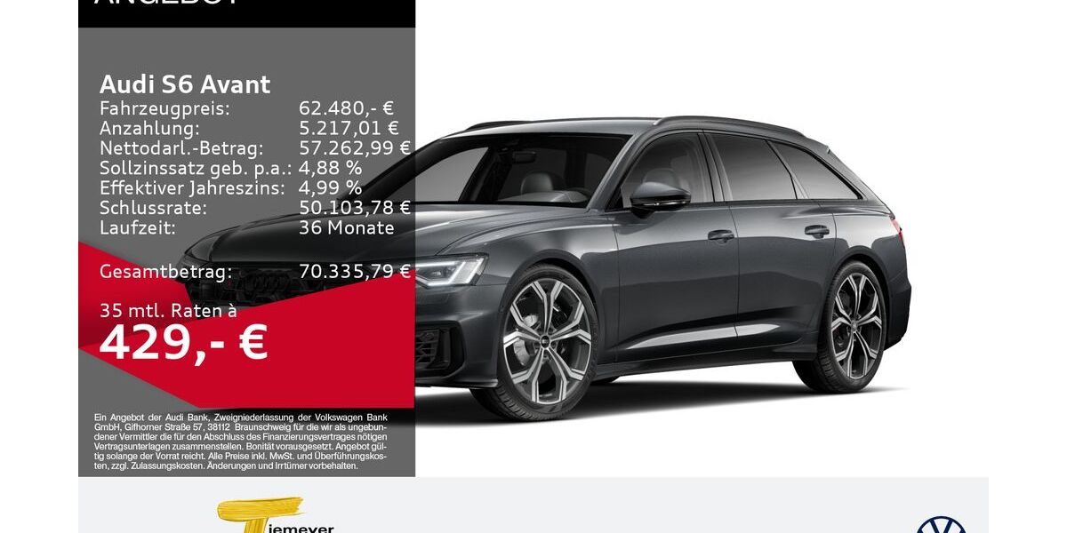 Audi S6 16.296 km 62.480 &euro; Bochum 44892