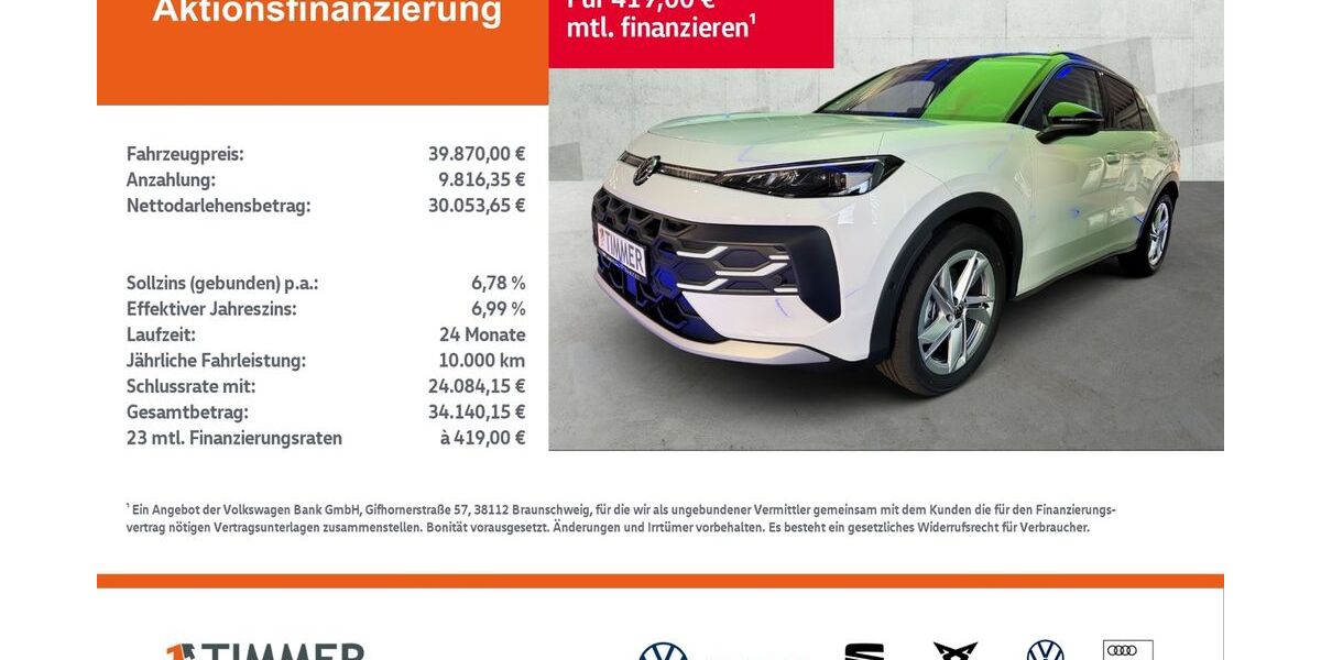 VW T-Roc 4.950 km 39.870 &euro; Dülmen 48249