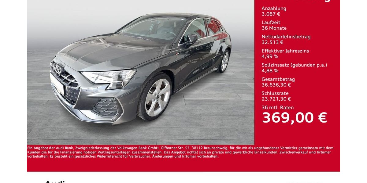 Audi A3 9.983 km 35.600 &euro; Dortmund 44143