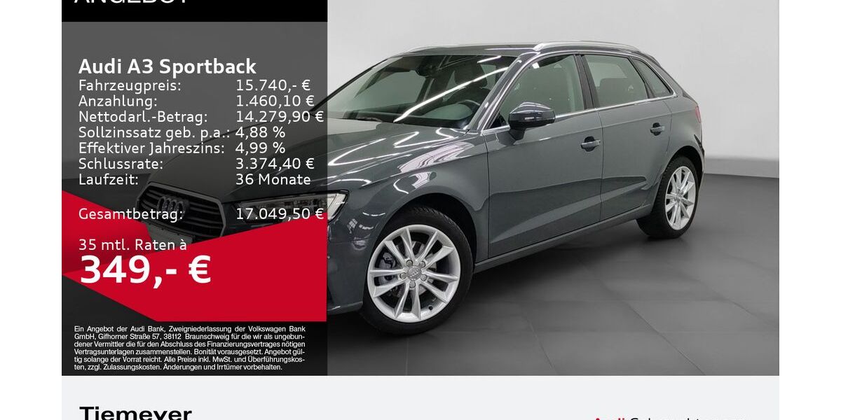 Audi A3 57.039 km 15.740 &euro; Bochum 44809