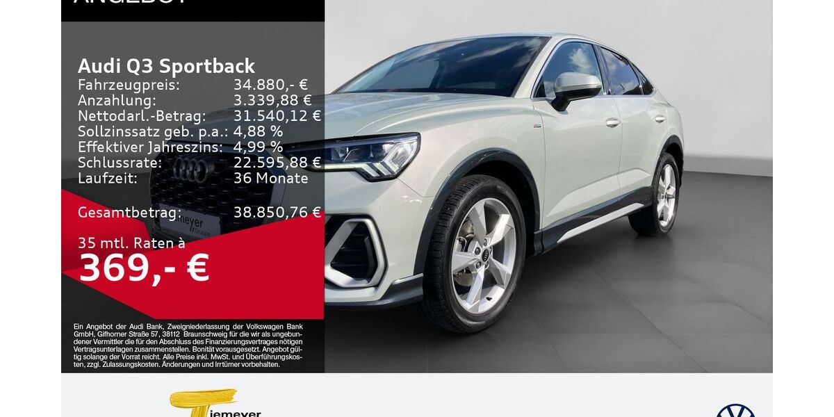 Audi Q3 30.712 km 34.470 &euro; Bochum 44892