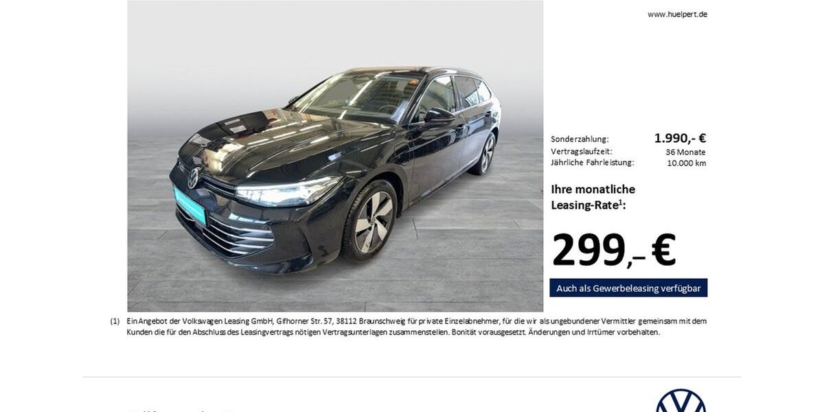 VW Passat Variant 9.839 km 37.141 &euro; Unna 59423