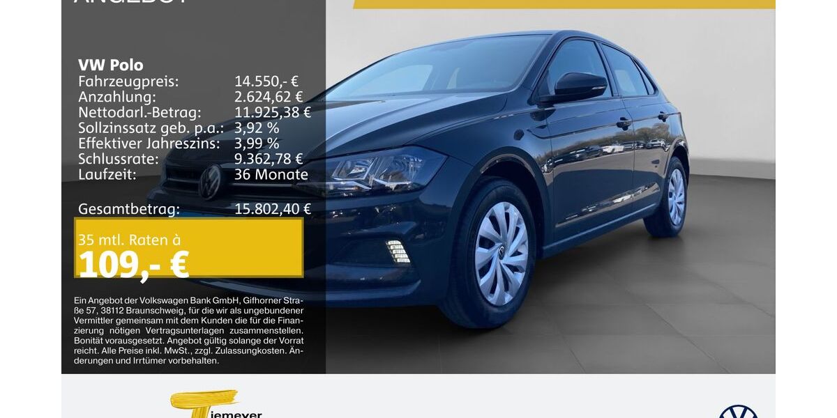 VW Polo 47.115 km 14.550 &euro; Bochum 44892