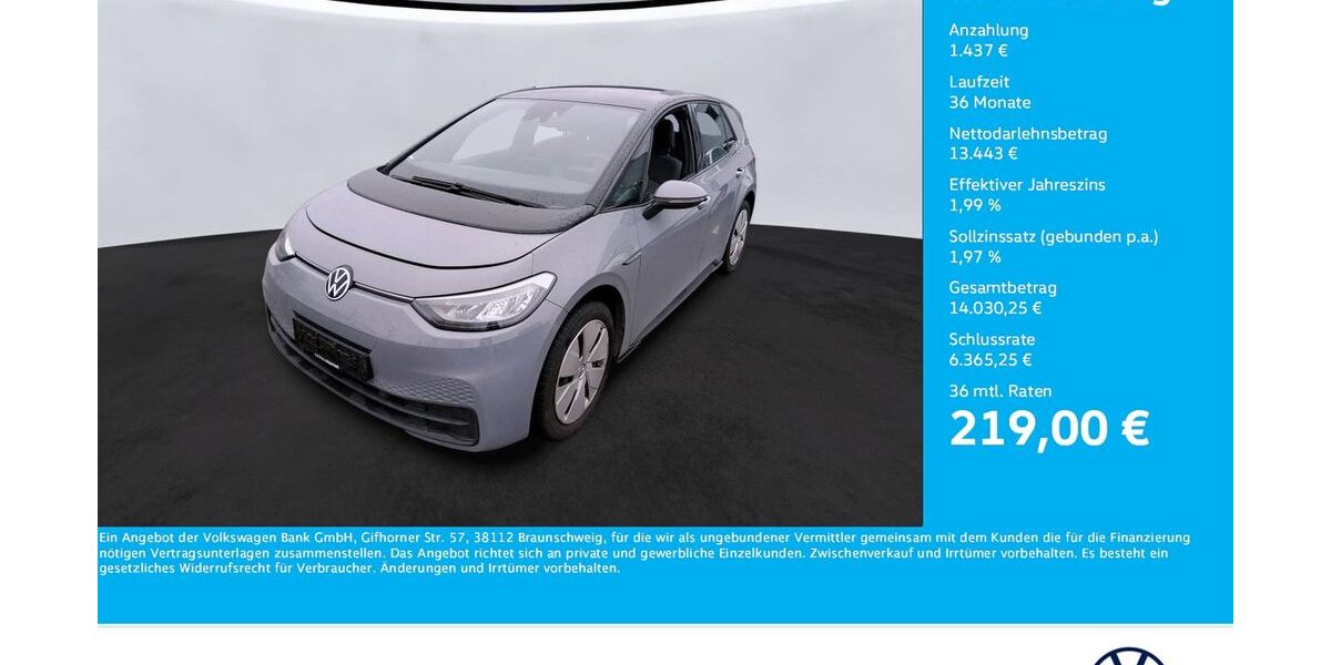 VW ID.3 82.482 km 14.880 &euro; Unna 59423