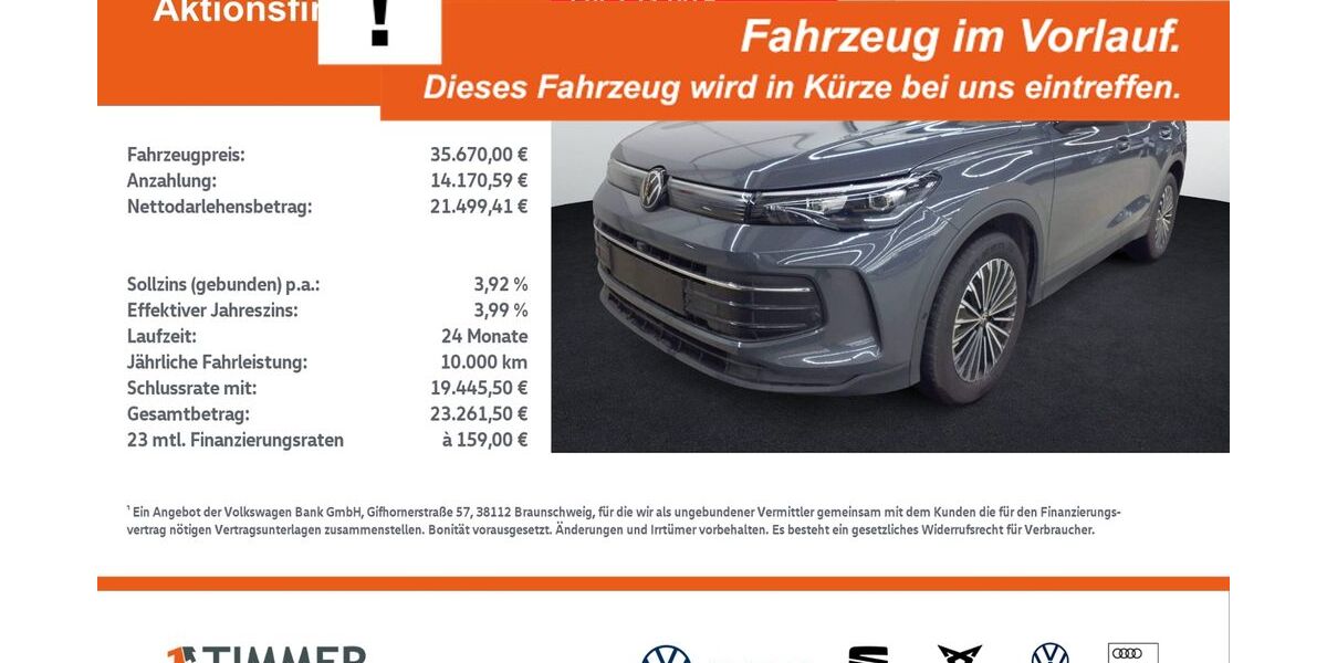 VW Tiguan 24.882 km 35.670 &euro; Dülmen 48249