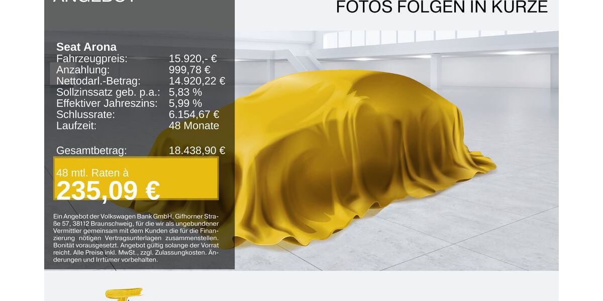 Seat Arona 38.869 km 15.920 &euro; Marl 45770