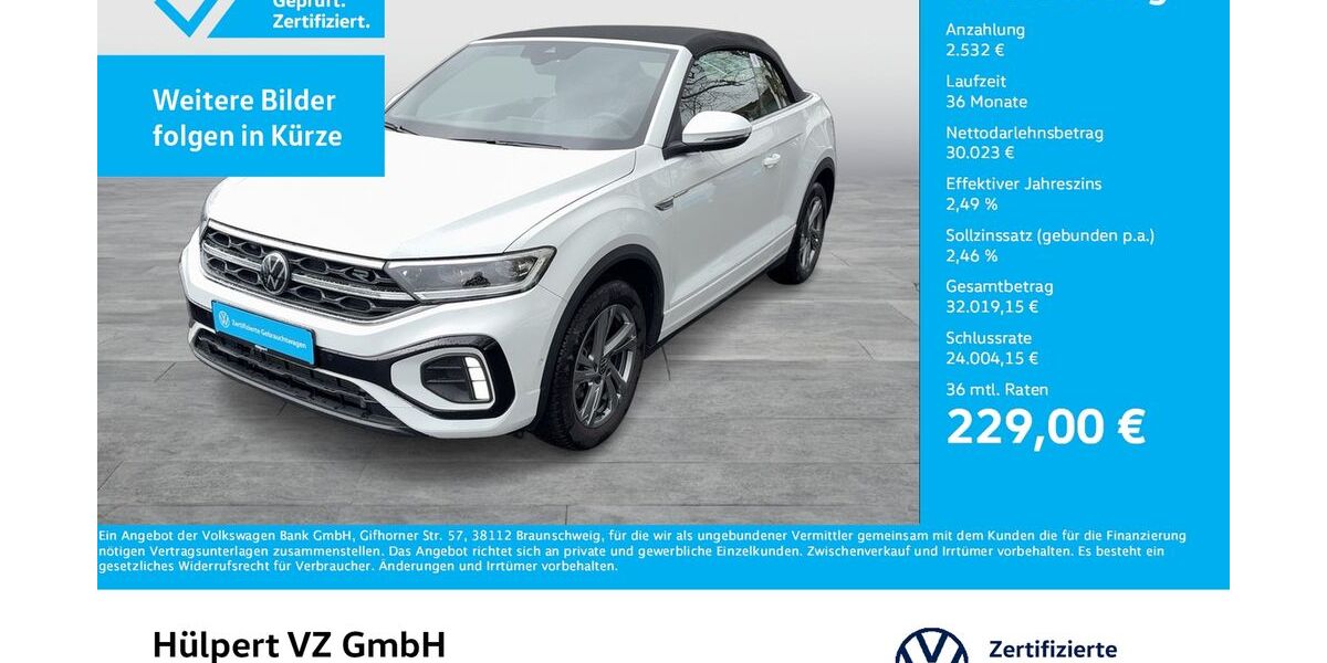 VW T-Roc 17.694 km 32.555 &euro; Dortmund 44379