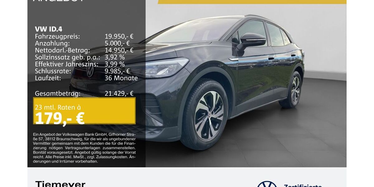 VW ID.4 71.353 km 19.950 &euro; Bochum 44892