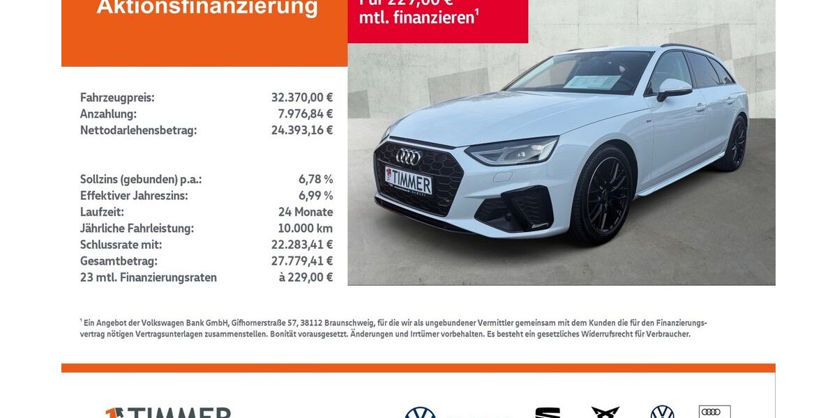 Audi A4 39.121 km 32.370 &euro; Dülmen 48249