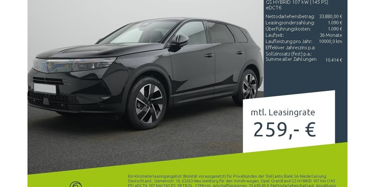 Opel Grandland (X) 9.500 km 33.880 &euro; Dülmen 48249