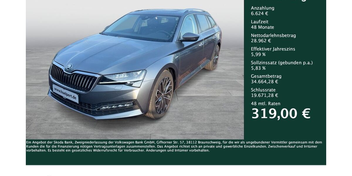 Skoda Superb 38.924 km 35.586 &euro; Dortmund 44309