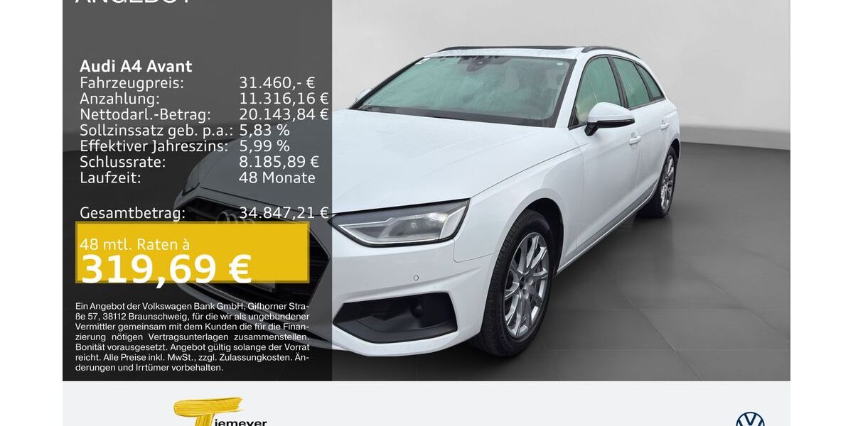 Audi A4 43.000 km 31.460 &euro; Recklinghausen 45663